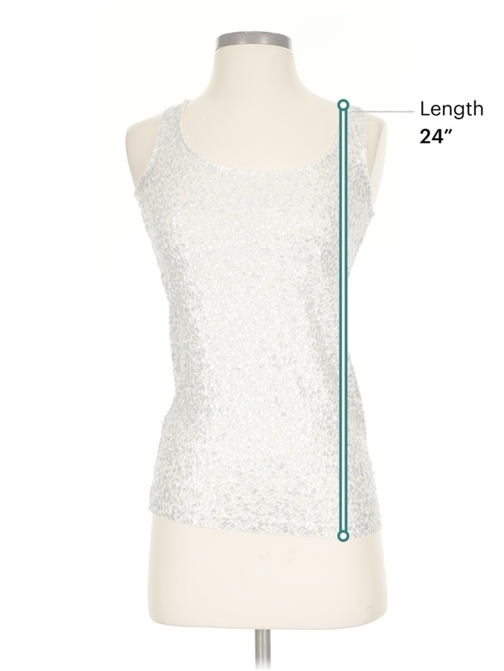 J.Crew Sequins Tank Top - Picture 4 of 7